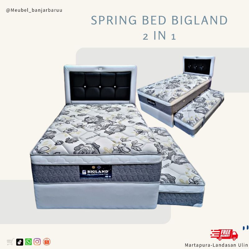 Spring bed Bigland 2 in 1