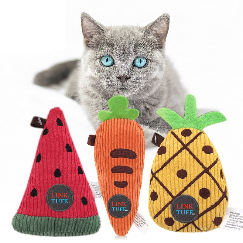 USA premium cat toy k9fruit with catnip