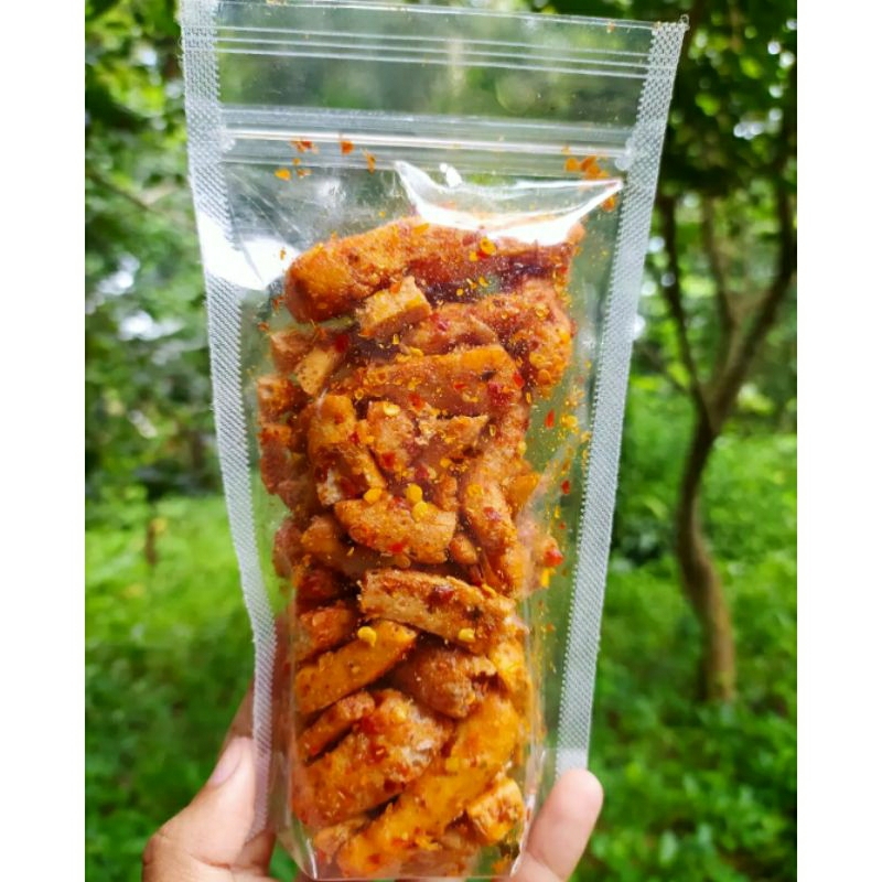 

Basreng pedas daun jeruk