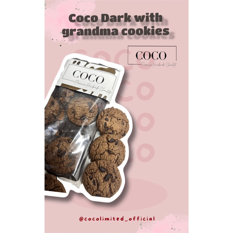

Coklat bark/chocolate bark /Coklat handmade /coco chocolate