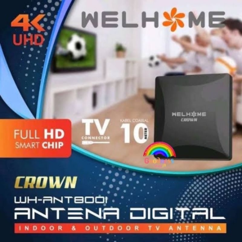 ANTENA DIGITAL WELHOME - 8001
