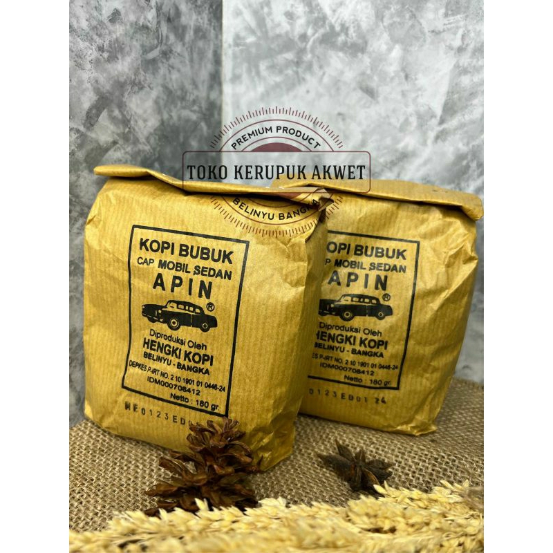 

Kopi Bubuk Cap Sedan [TOKO KERUPUK AKWET ]