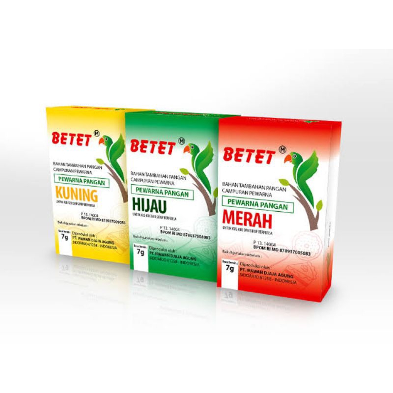 

BETET PEWARNA MAKANAN BUBUK 7G