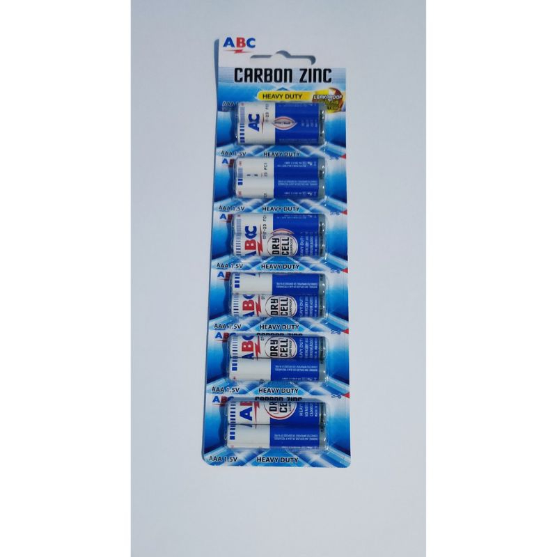 12pcs Batu Baterai ABC A3 / Batu Baterai ABC / Batu Batre ABC