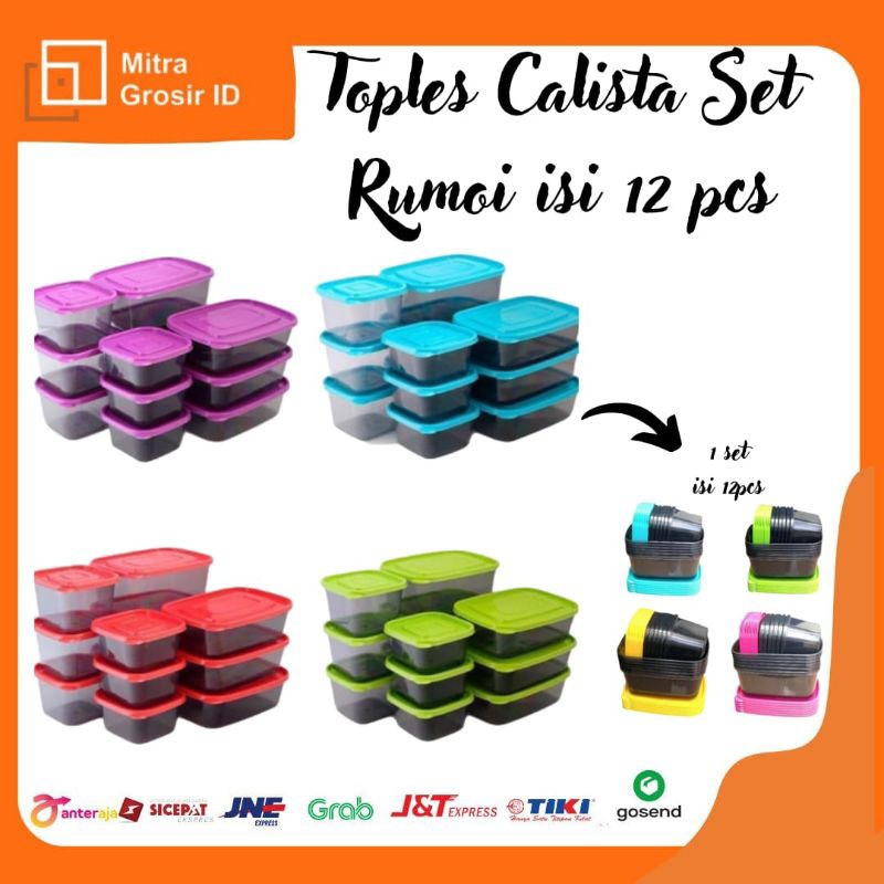 TOPLES RUMOI CALISTA SET SERBAGUNA NEW PRODUCT!!! TOPLES SET ISI 12 PCS