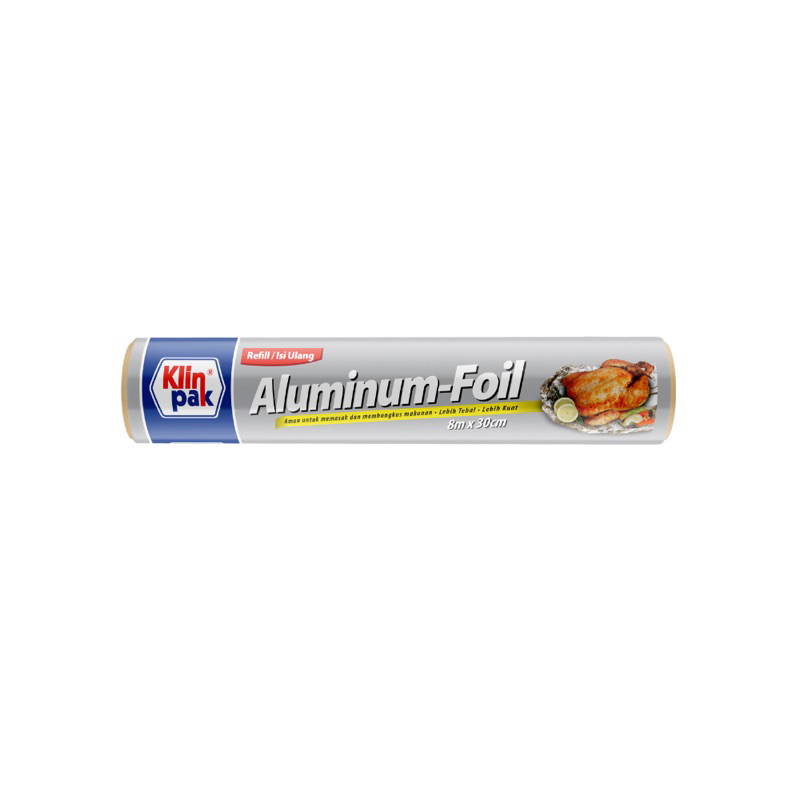 KLINPAK ALUMINIUM FOIL REFFIL 30cm X 8m