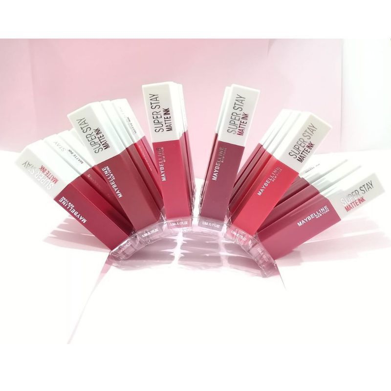 ( ECER ) LIPCREAM MAYBELINE BARCODE / Lipcream Maybelline Superstay Barcode HARGA JUAL PER PC