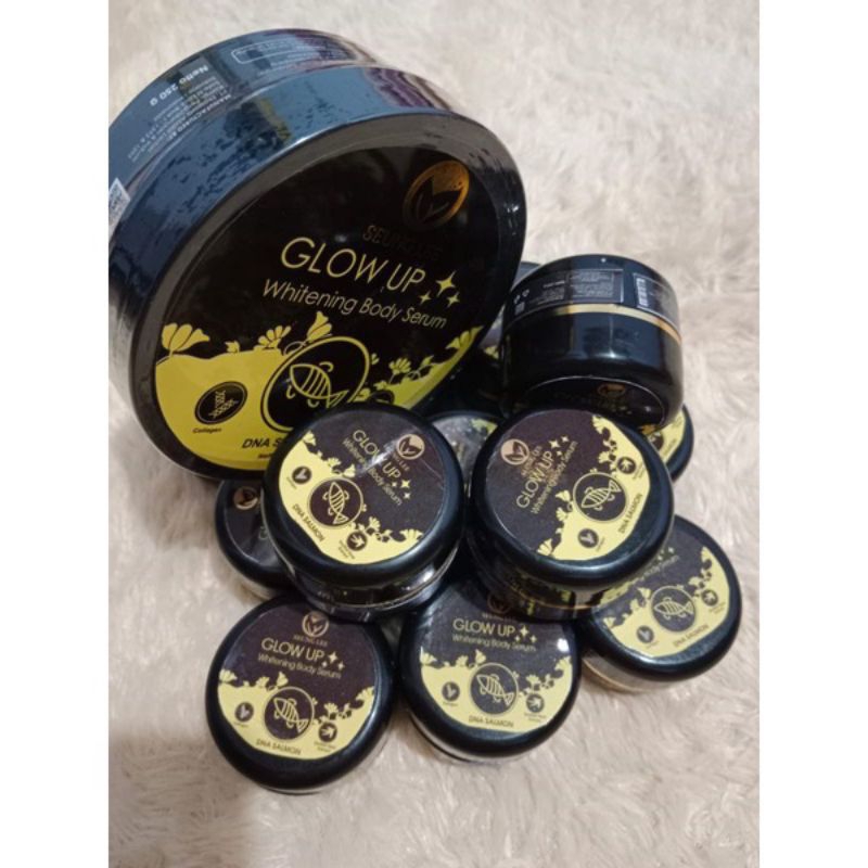 BISA COD ] SEUNG LEE ECER GLOW UP BODY SERUM & FACE DNA SALMON WAJAH DAN BADAN ORI ORIGINAL