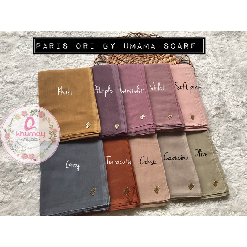 Paris Ori by umama scarf