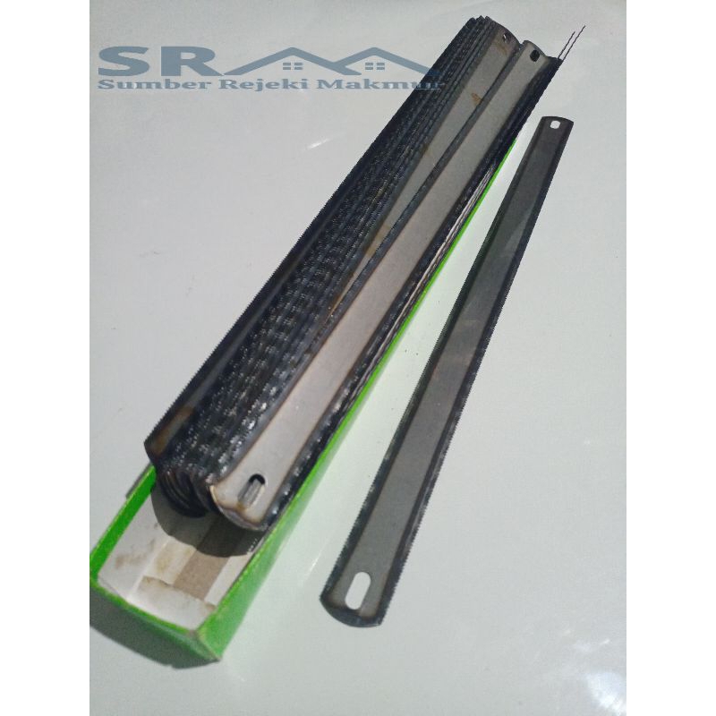 Mata Gergaji Besi Murah Bagus 2 Sisi Bolak Balik 12" / Gergaji Besi Double Dobel 12 Inci