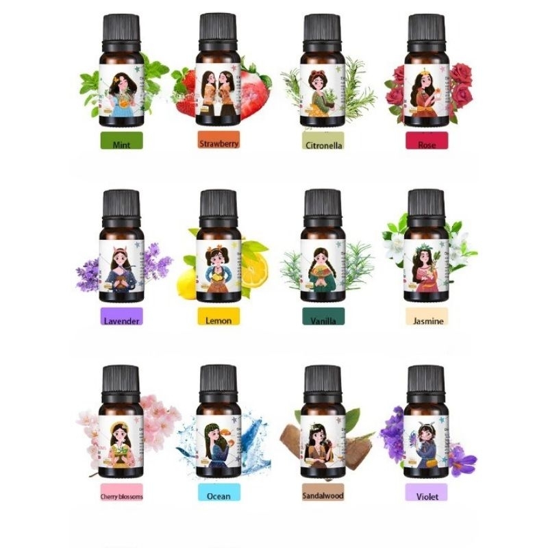 DCEA Pure Essential Oil Minyak Aromatherapy Constellation 12in1 10ml - RH-52