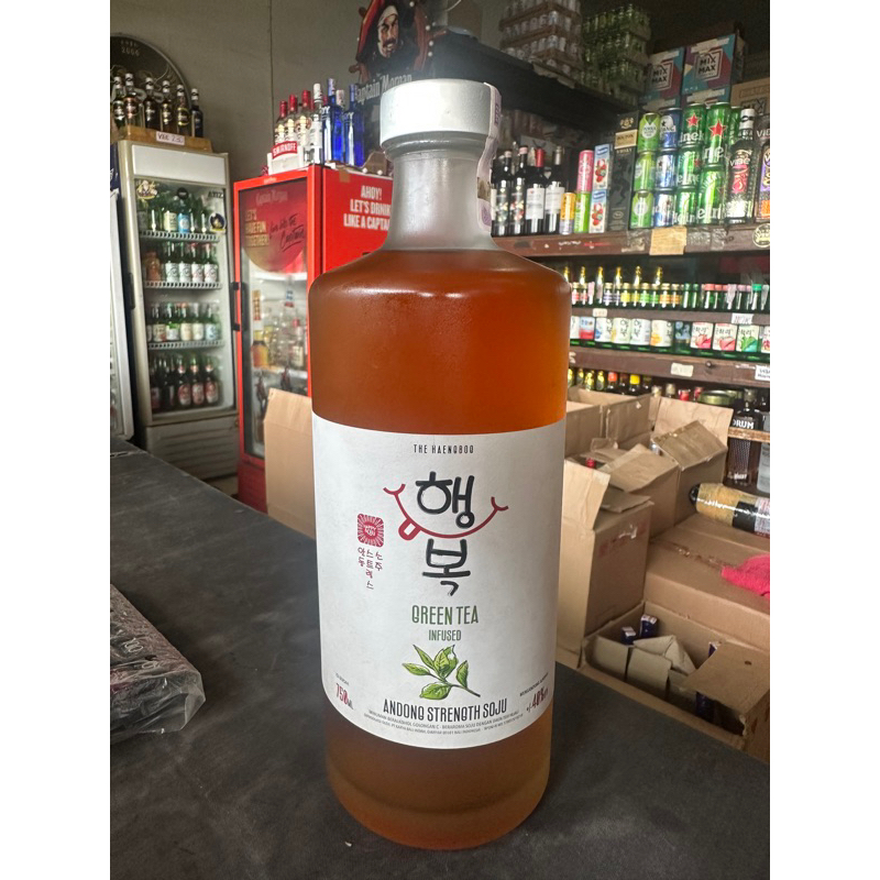 Soju Andong Greentea 750ml