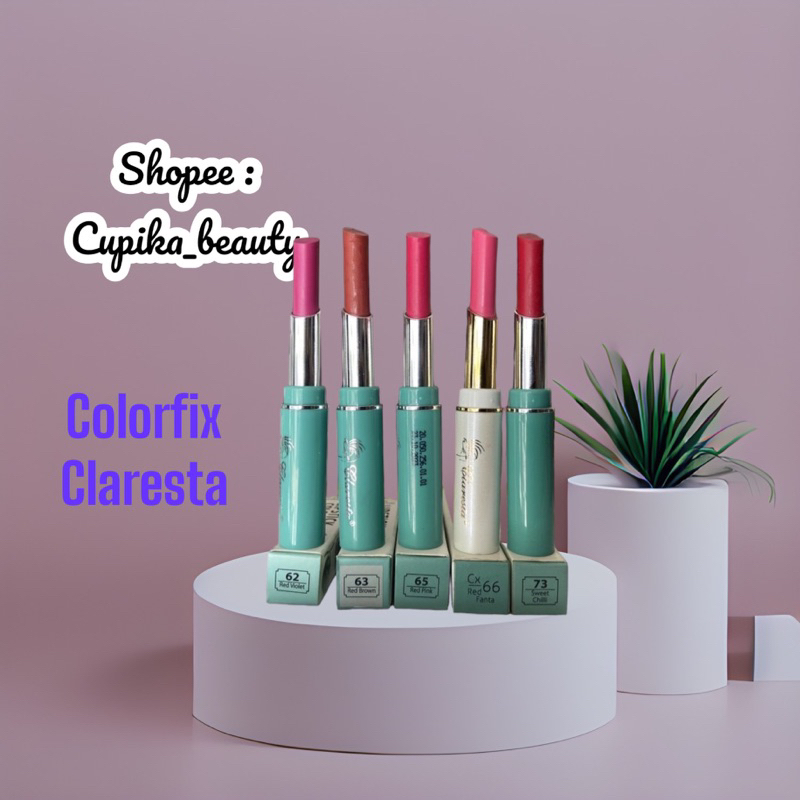 &lt;pu.ix&gt; Claresta Color fix Lipstik -- CLaresta Colour fix lipstik