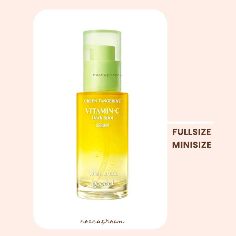 GOODAL green tangerine vita c dark spot care serum ampoule