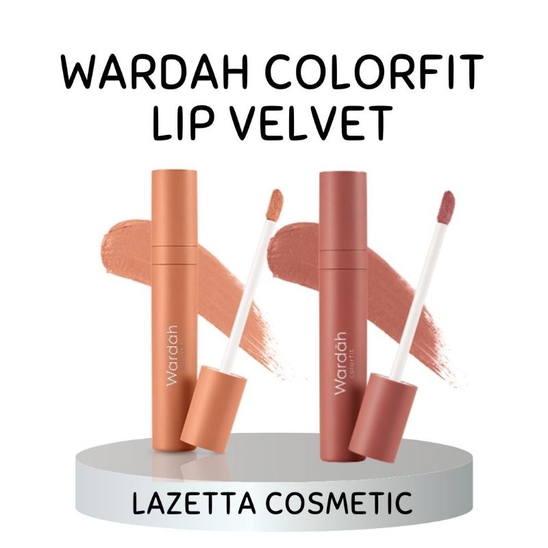 Wardah Lip Velvet BPOM | Lip Velvet Wardah BPOM | Wardah Lip Velvet Matte | Wardah Colorfit Velvet Matte Lip Mousse