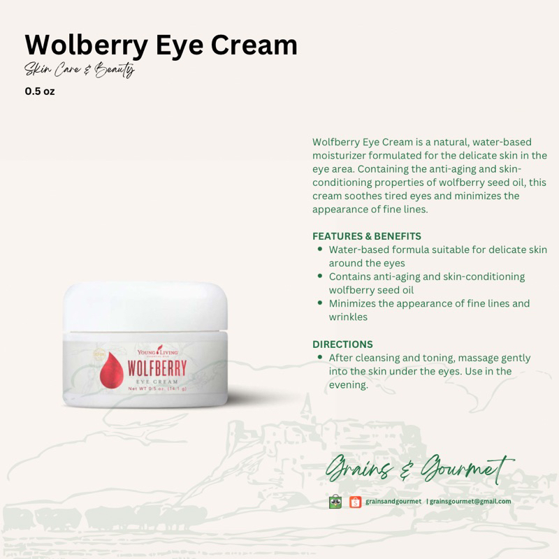 Young Living / YL - Wolfberry Eye Cream