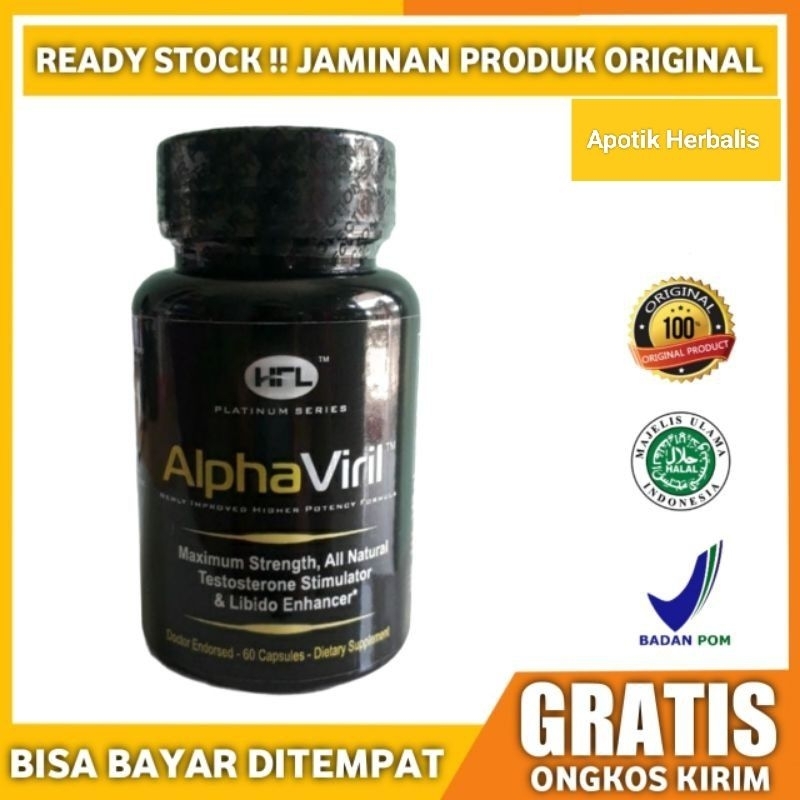[AlphaViril] Herbal Original Bpom