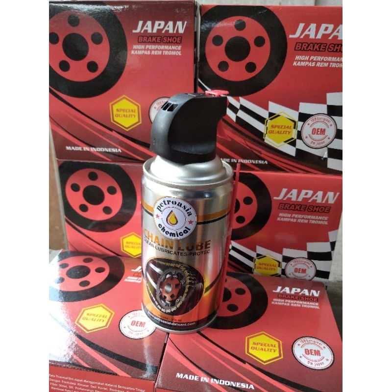 pelumas rantai chain lube 300 ml semprotan oli minyak rante motor