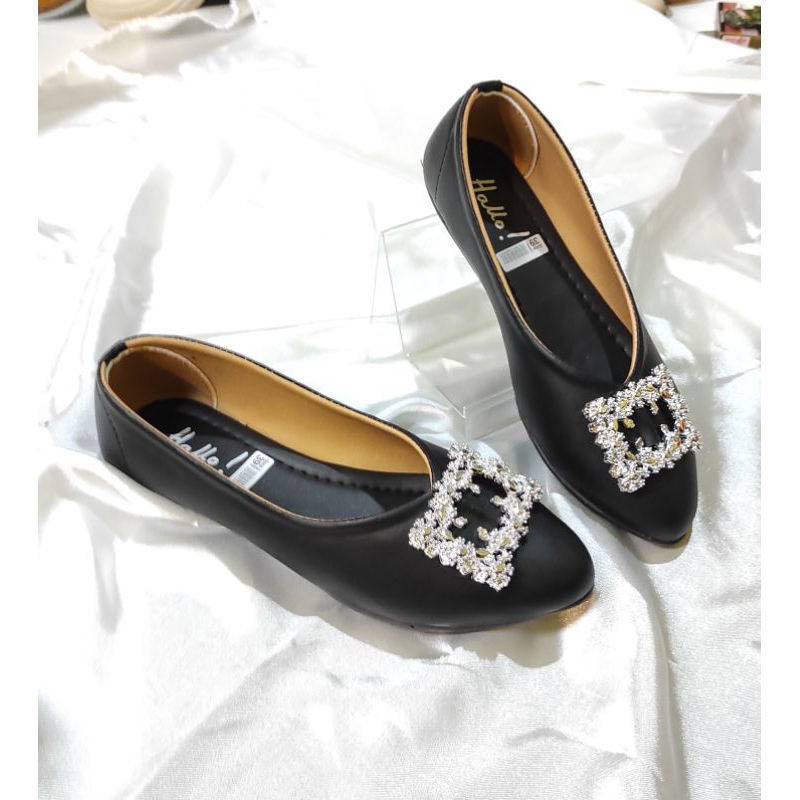 Flatshoes Hello Carla Sepatu Kerja Wanita Aksesoris Sepatu Original Hello