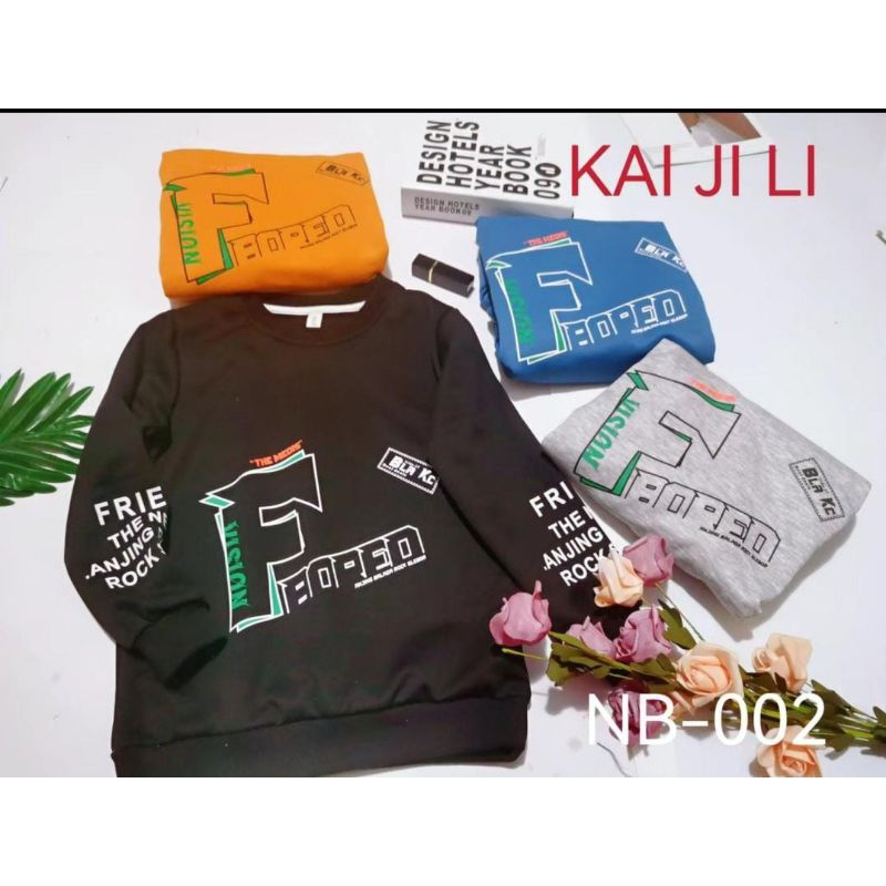 Sweater Anak Kaijili Cowok / Sweater anak Cowo / Sweater premium / Sweater anak umur 5-9 tahun