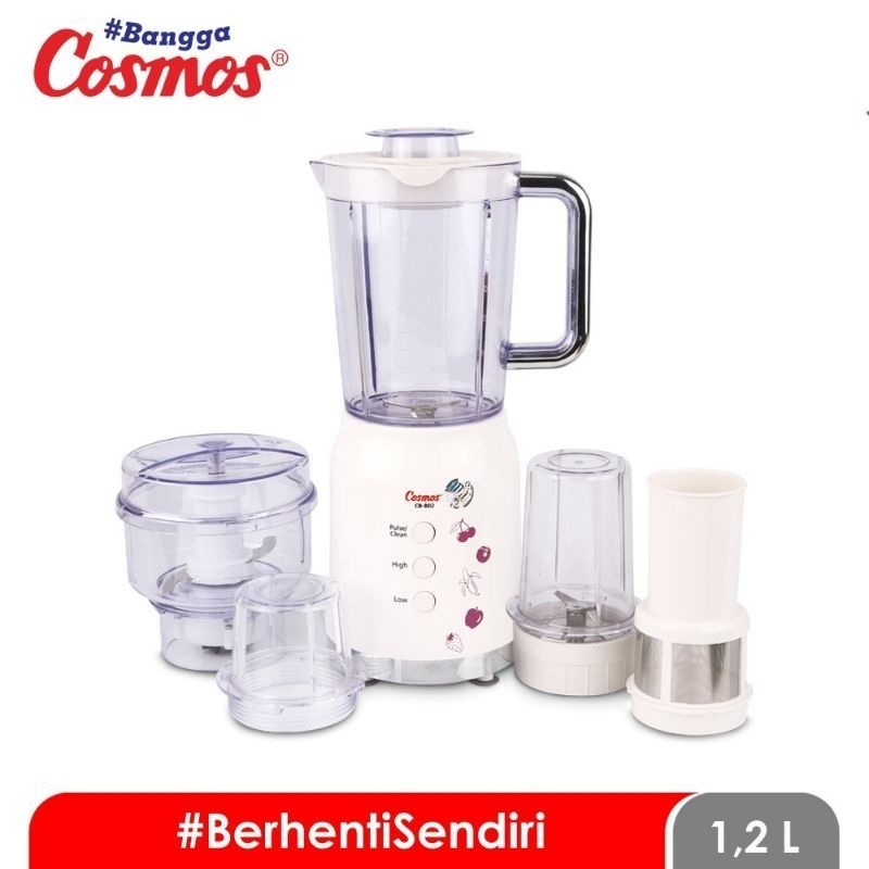 BLENDER MULTIFUNGSI COSMOS BLENZ BISA BERHENTI SENDIRI 5IN1 PERALATAN ELEKTRONIK DAPUR IBU RUMAH TAN