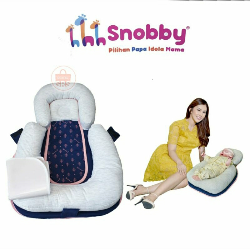 Snobby Set Kasur Bayi Newborn Seri Arrow | Set Matras Bayi Baru Lahir | Tempat tidur bayi Newborn SNI