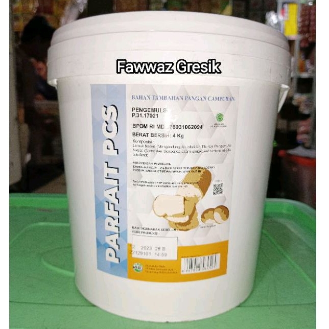 Parfait Crumb SOFTENER 4Kg Pail Ember Mero - Pelembut Roti / Penghalus Remah Roti / Pelembab Roti