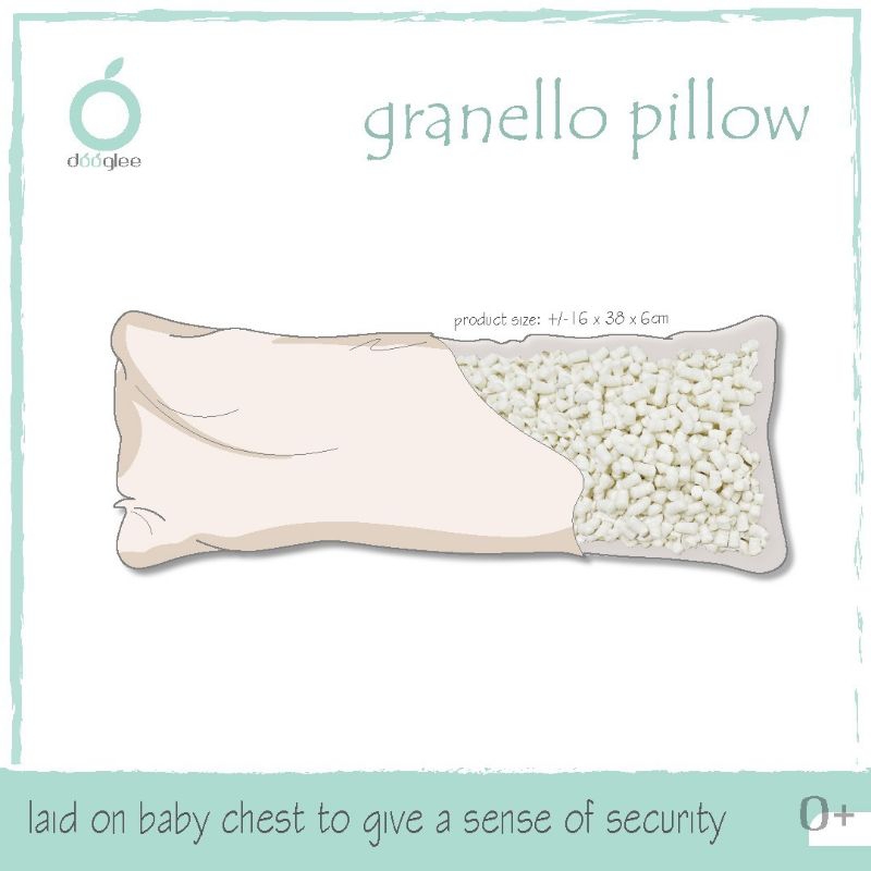 Dooglee Granello Pillow / Dooglee bantal anti kaget bayi