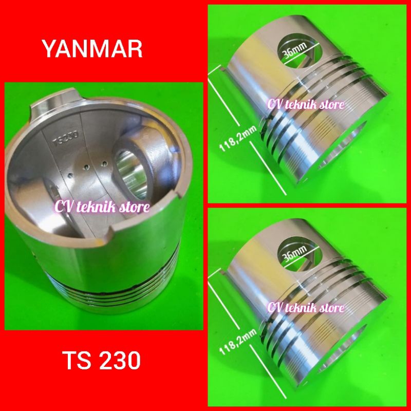 Piston Yanmar TS 230 / seher Yanmar TS 230