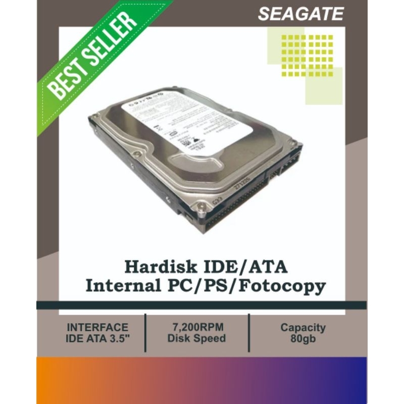 Hardisk IDE /ata 80gb