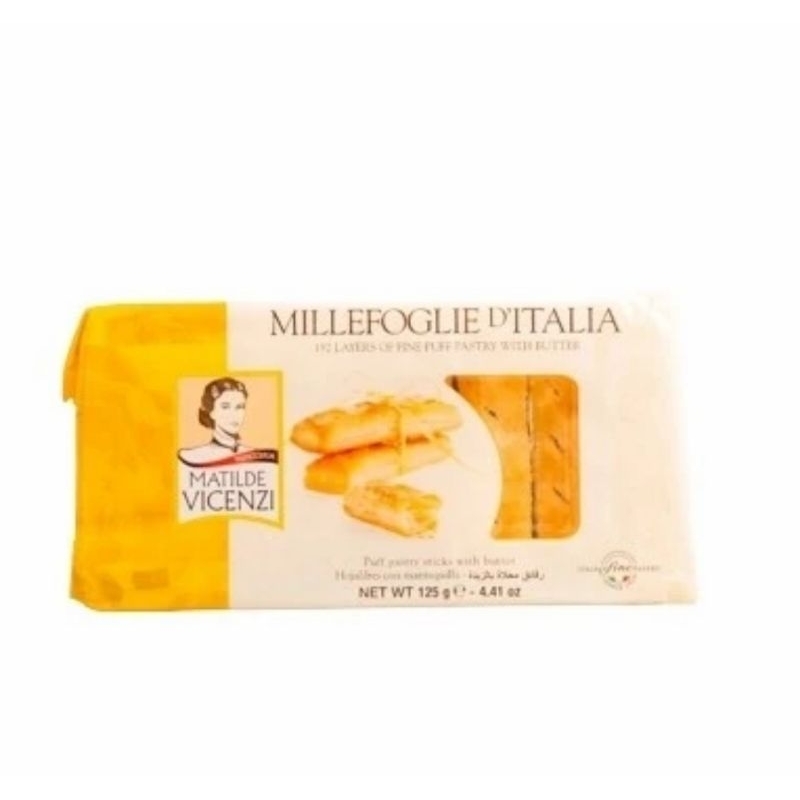 

Matilde Vicenzi Millefoglie Puff Pastry Sticks with Butter