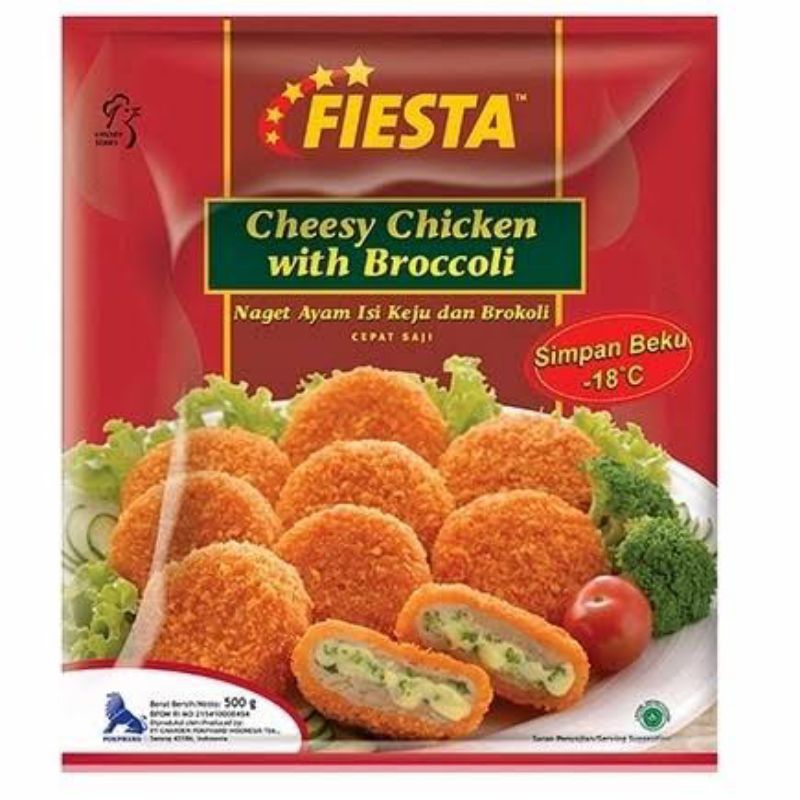 

Fiesta nugget ayam & brokoli 500gram