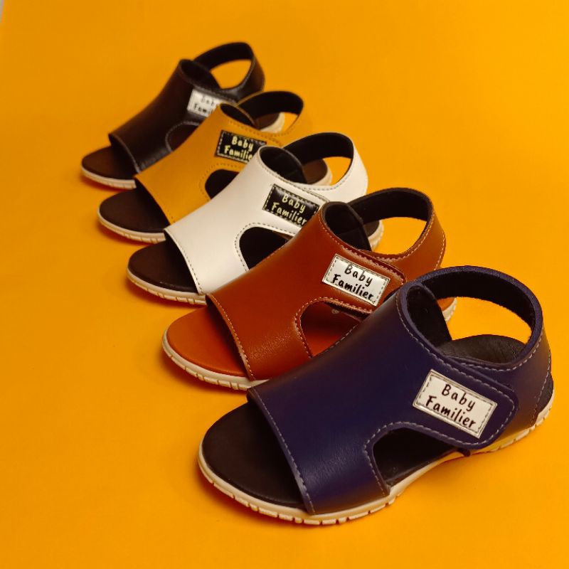 Sandal Anak 23-30 Model Kokop Simple dan Lucu (Charlos 01)