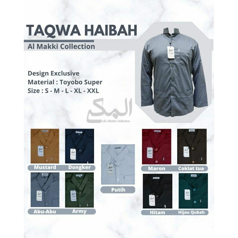Baju Taqwa Haibah AL MAKKI