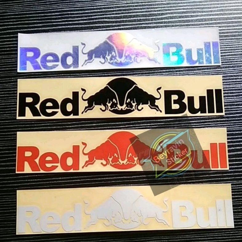 STICKER REDBULL STIKER RED BULL CUTTING
