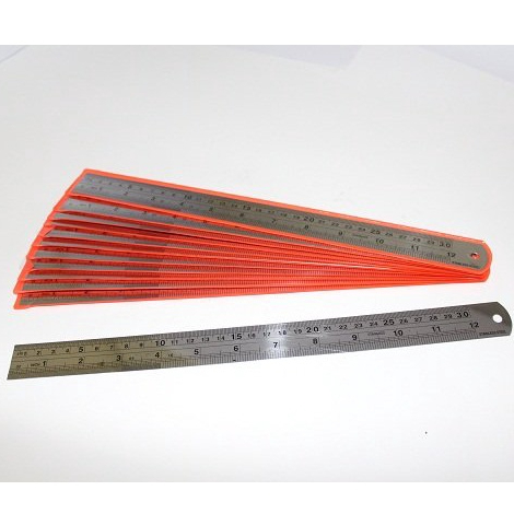 

Penggaris Besi Stainless Steel 30 cm Murah Berkualitas (Pcs)