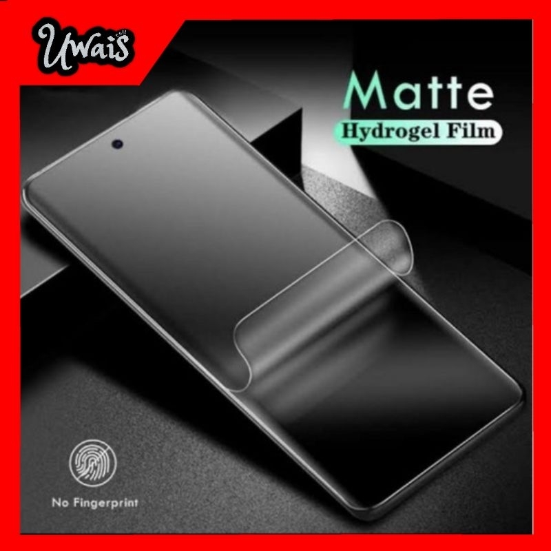 Hydrogel matte doff pelindung layar doff game licin anti minyak Vivo Y12 Y15 Y17 Y12s Y20 Y20s Y11 Y12i Y22 Y02 Y02s Y31 Y33 Y35 Y36 Y27 5G V20 V20se V21 V23 V23e V25 V25e V27 V27e iqoo