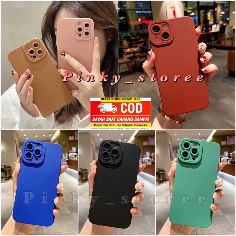 SOFTCASE PROCAMERA IPHONE 14/ 14PRO/ 14PLUS/ 14PRO MAX/ CASING PROTECTOR CAMERA