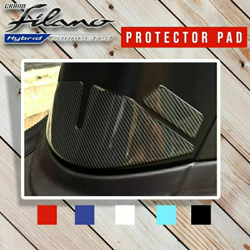 Yamaha Grand Filano 125 Stiker Deckpad Belakang Resin Premium Grand Filano 125