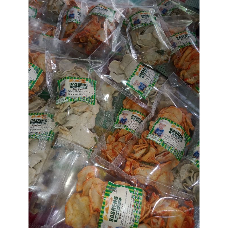 

Keripik Basreng Daun Jeruk By Syahir Snack