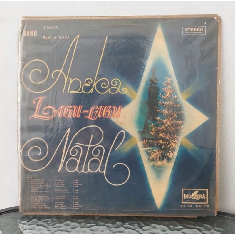 Vinyl Piringan Hitam 12 inch Aneka Lagu - Lagu Natal