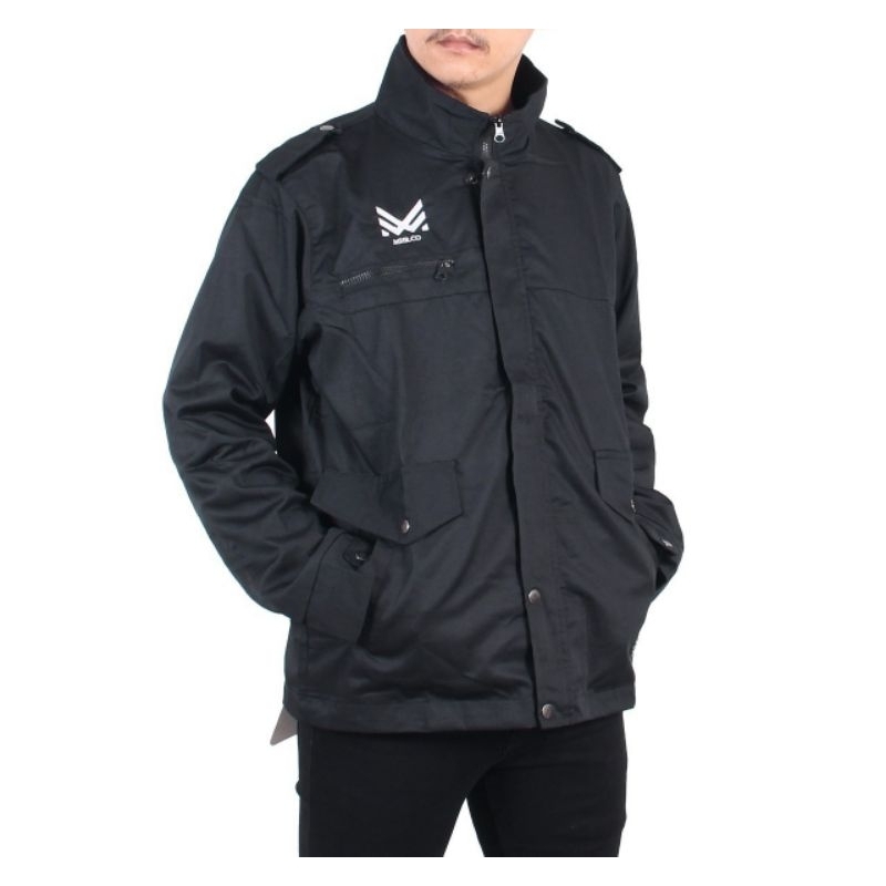 Jaket Parka Kanvas Master Jacket Pria/Cowok | Jaket Parka Pria Anti Angin Kekinian Terbaru Best Quality!