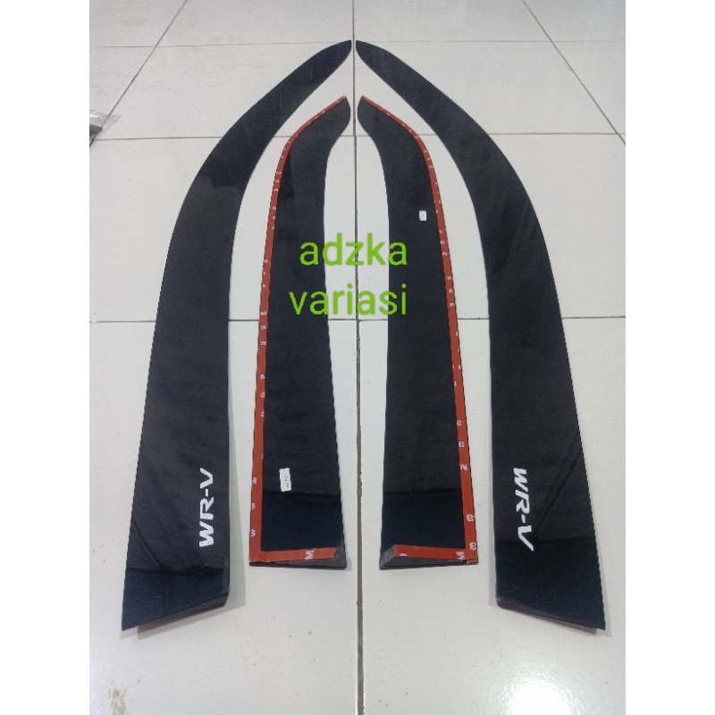 talang air mobil Honda WR-V model flat datar rata