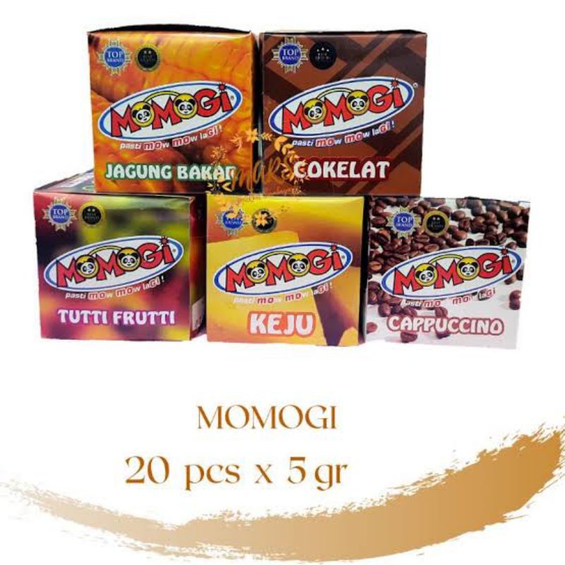 

Momogi Snack Ringan 5gr/20pcs Murah