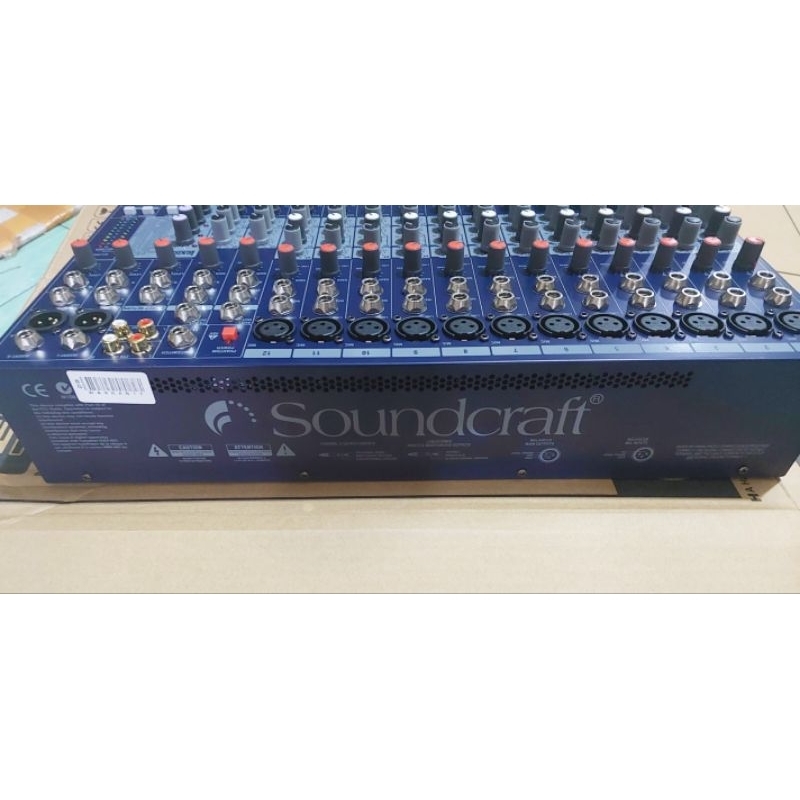 Mixer audio soundcraft EFX12 garansi 1 tahun