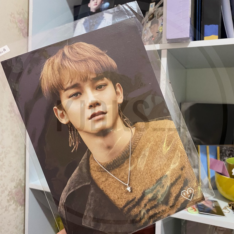 CHEN EXO OFFICIAL POSTCARD