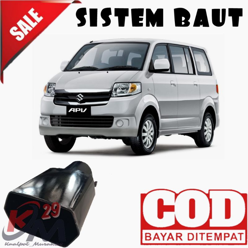 KNALPOT SUOS MOBIL BENSIN CARRY GRANDMAX NEW CARRY LUXIO APV SIGRA CALYA T120SS DLL