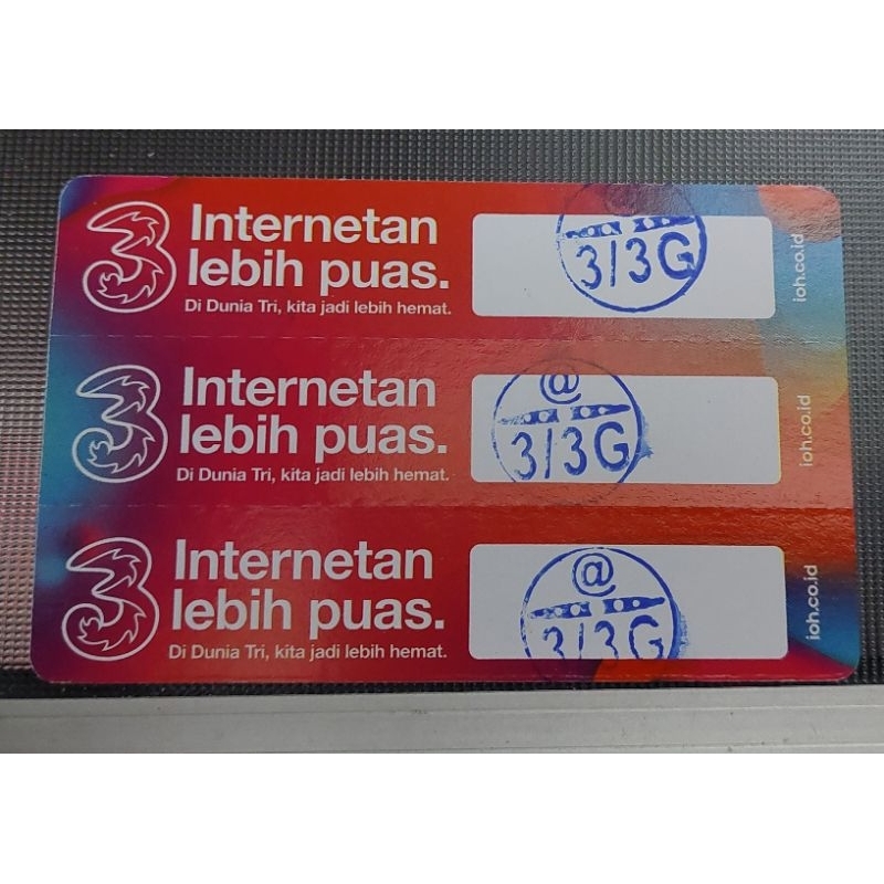 VOUCHER TRI 3 GB 3 HARI
