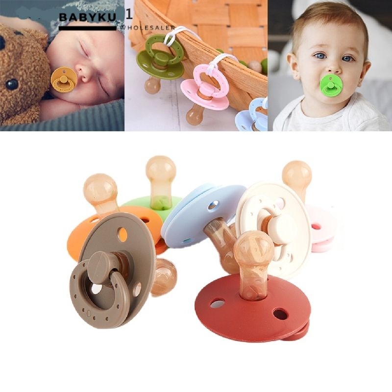 Empeng bayi silikon bulat classic rubber / Baby pacifier bulat