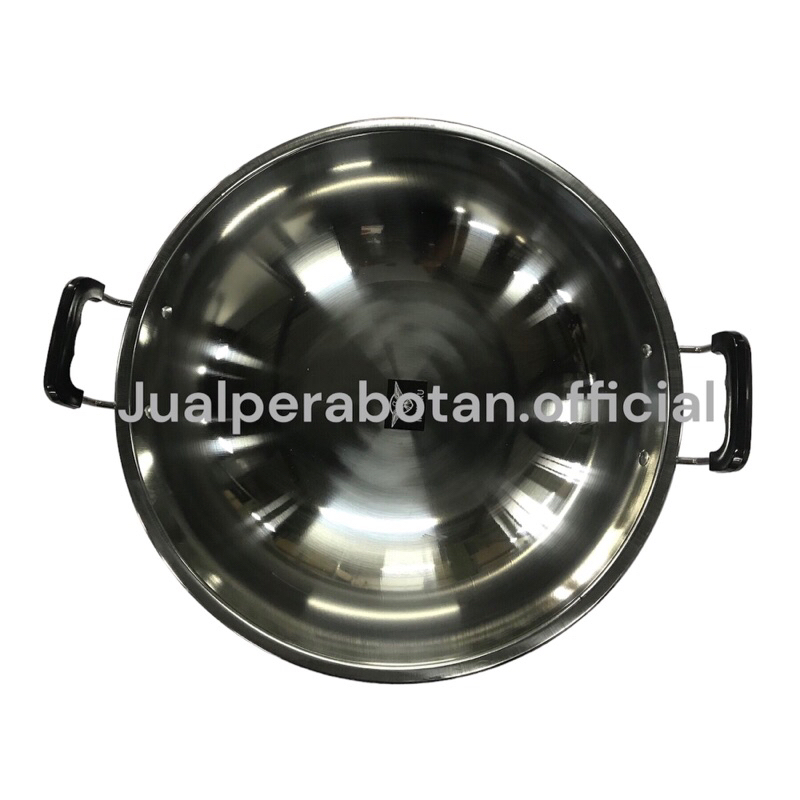 Wajan 40 cm/  penggorengan (food grade) Stainless Steel